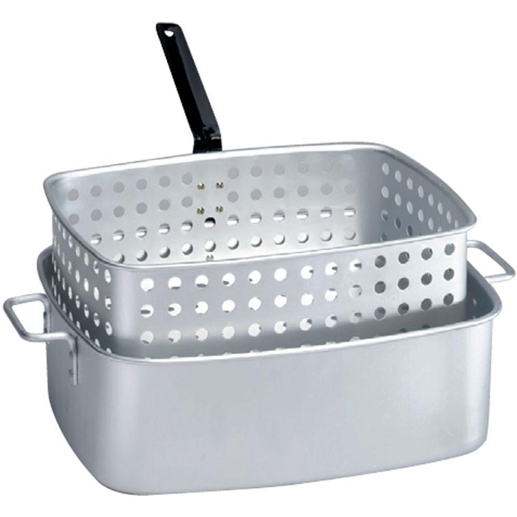 King Kooker Rectangular Fry Pan and Basket & Reviews Wayfair